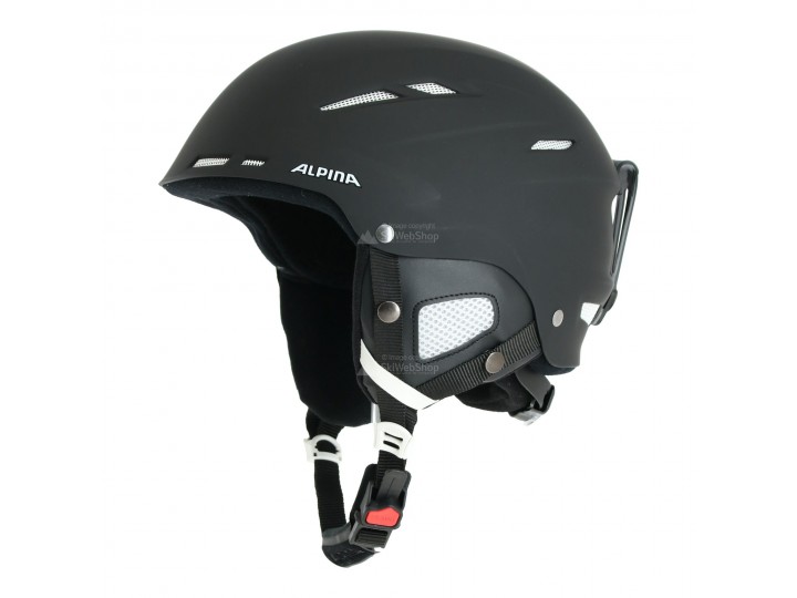 каска-ALPINA-BIOM Black Matt